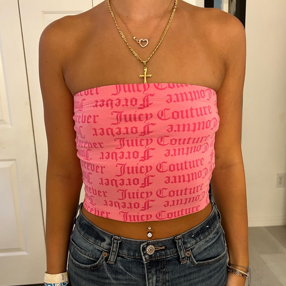 FOREVER 21 PINK TUBE TOP